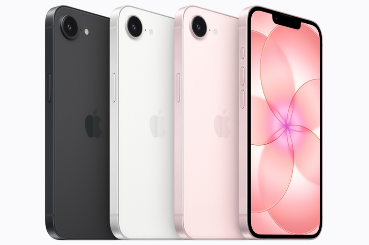 Az iPhone 17e fekete, fehér és halvány rózsaszín színekben