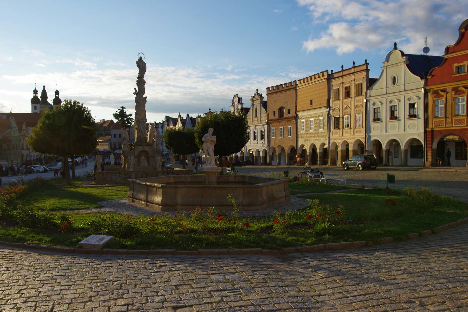 főtér telc