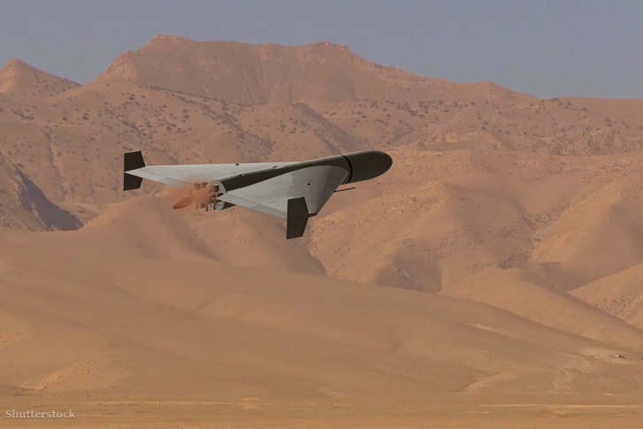 Illusztrációs képünkön egy kamikazedrón látható