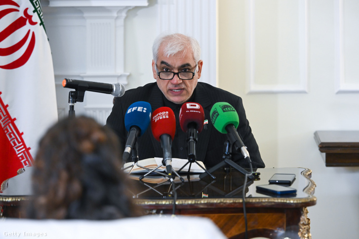 Reza Zabib, Irán spanyolországi nagykövete 2026. március 2-án