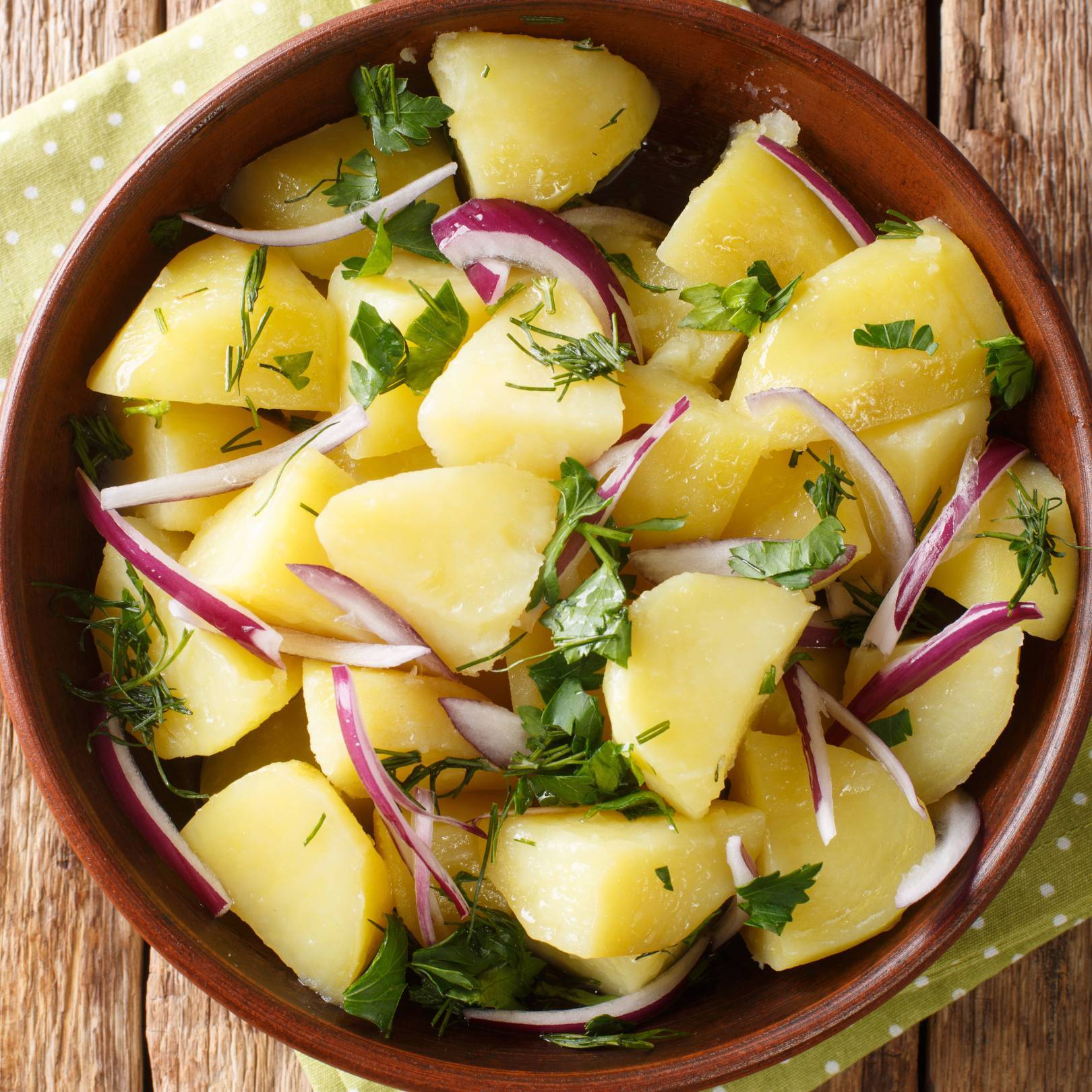 Citromos krumplisalata