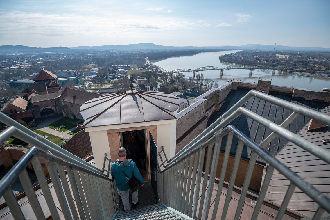 Esztergom több pontjáról is csodás a panoráma