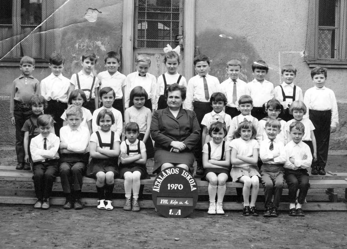 Kép utca 4., Általános Iskola (később Czimra Gyula Általános Iskola), 1970