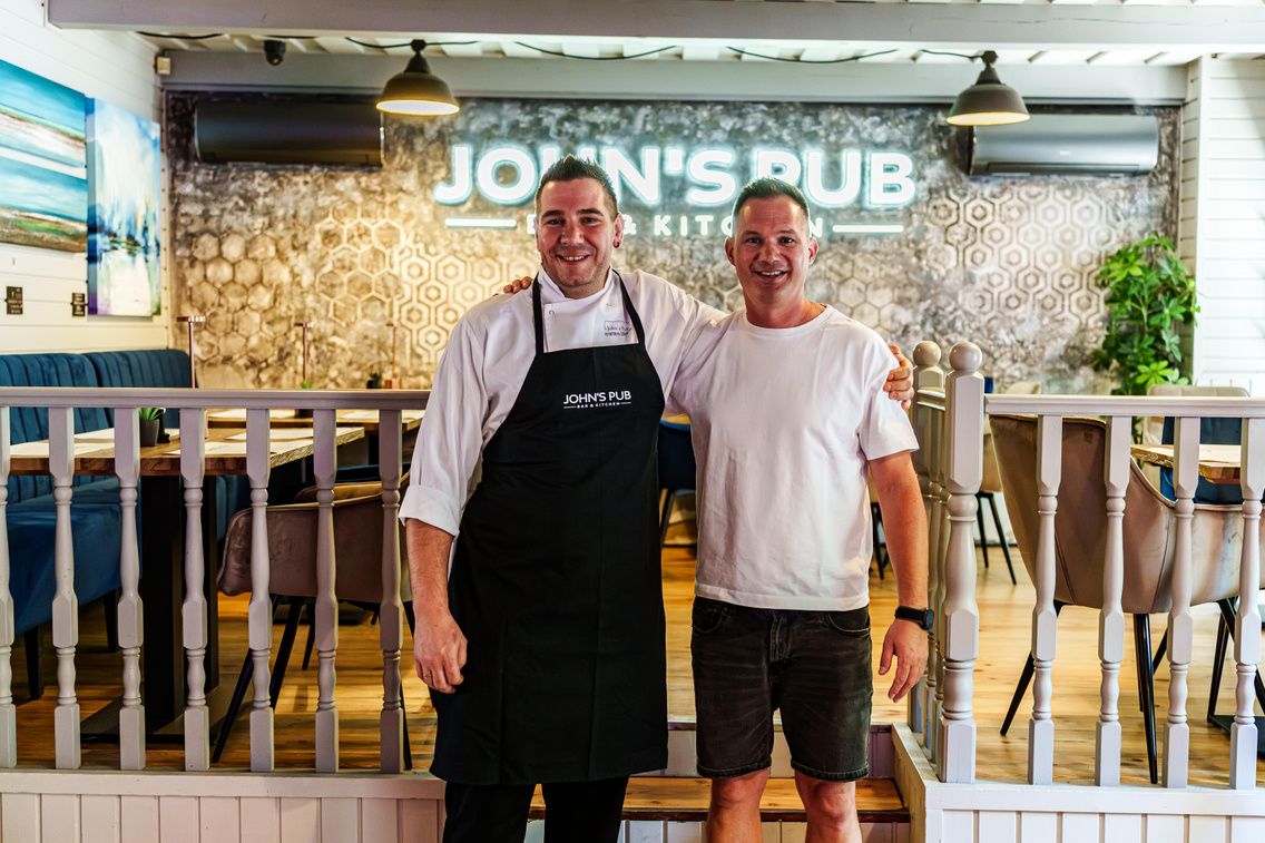 Szekeres István séf és Joó Zoltán tulajdonos