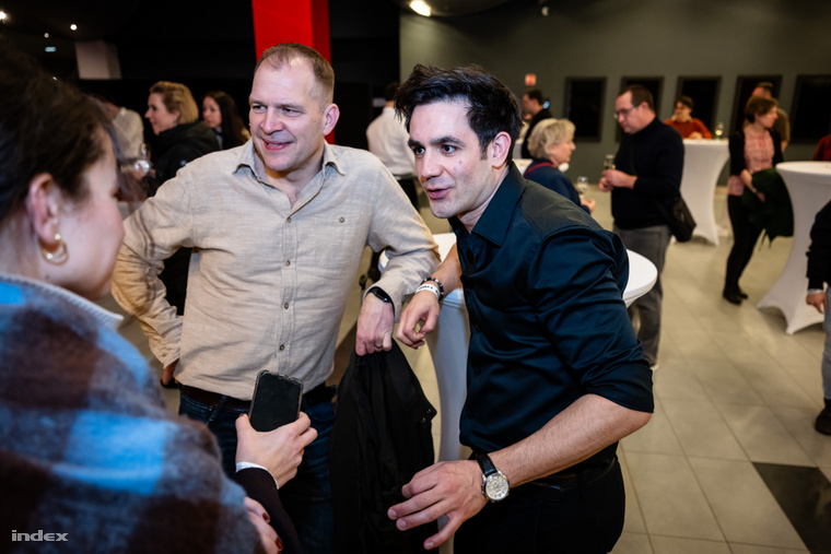 Schmied Zoltán és Fehér Tibor. (Fotó: Papajcsik Péter/Index)