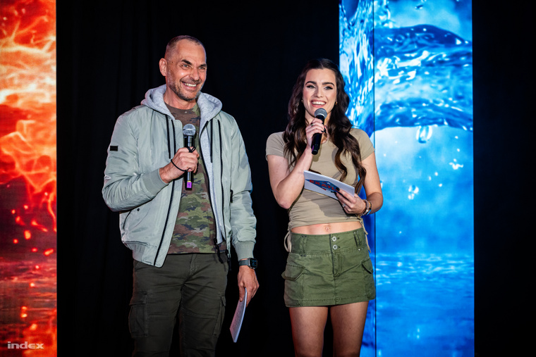 Palik László és Gelencsér Tímea. (Fotó: Papajcsik Péter/Index)