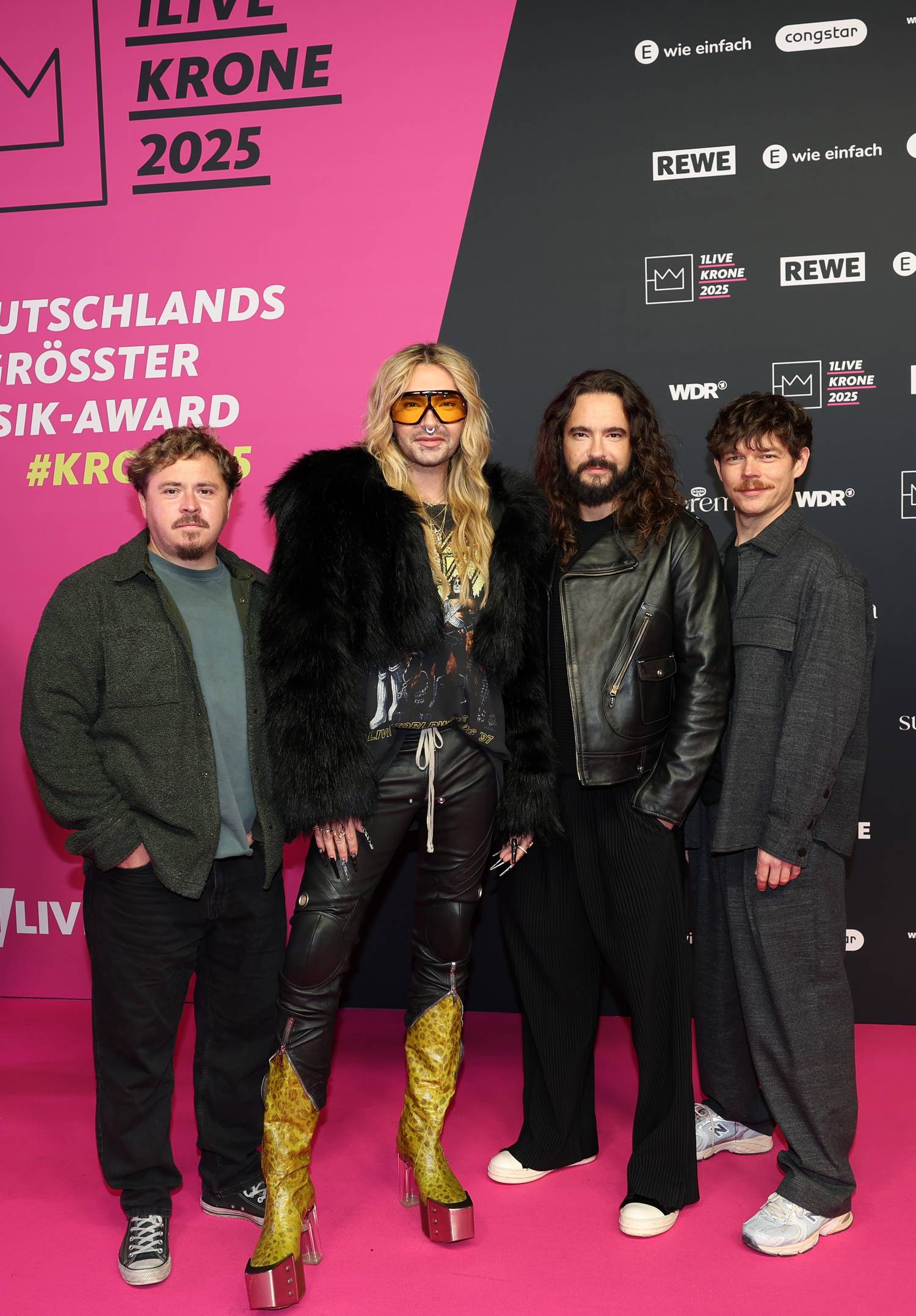 A Tokio Hotel tagjai ennyit változtak az elmúlt 25 évben.