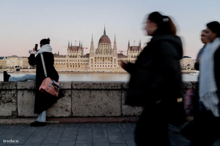 Az Országház épülete Budapesten