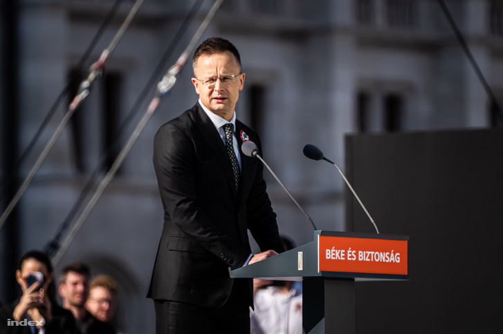 Szijjártó Péter 2026. március 15-én