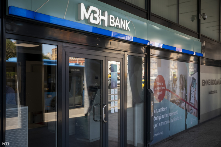 Az MBH Bank egyik fiókja 2025. szeptember 1-jén