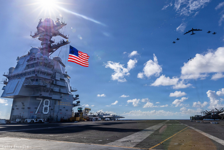 A USS Gerald R. Ford (CVN 78) fedélzete