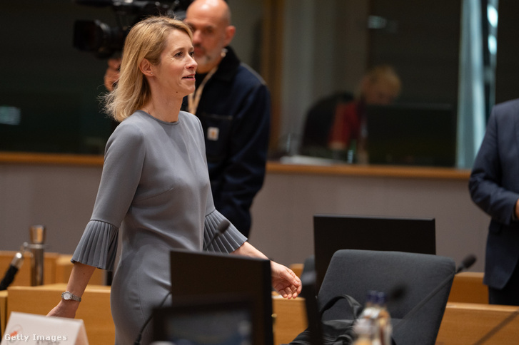 Kaja Kallas Brüsszelben 2026. március 19-én