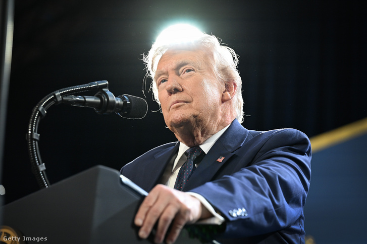 Donald Trump 2026. március 9-én