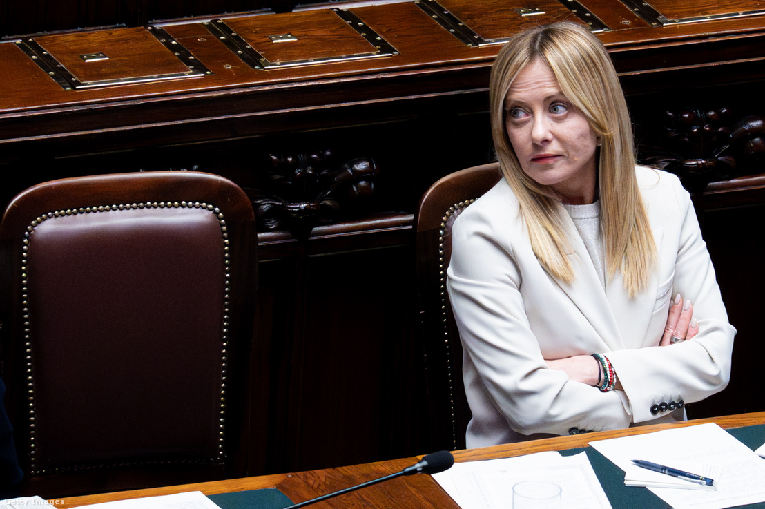Giorgia Meloni 2026. március 11-én