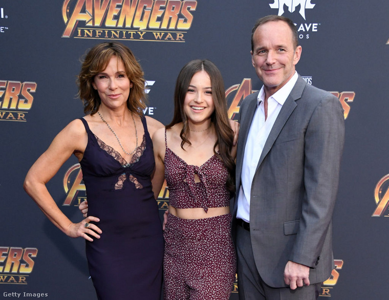 Jennifer Grey, Stella Gregg és Clark Gregg. (Fotó: Getty Images)