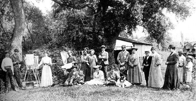 A nagybányai művésztelep 1900 körül