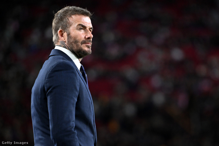 David Beckham 2026. február 21-én