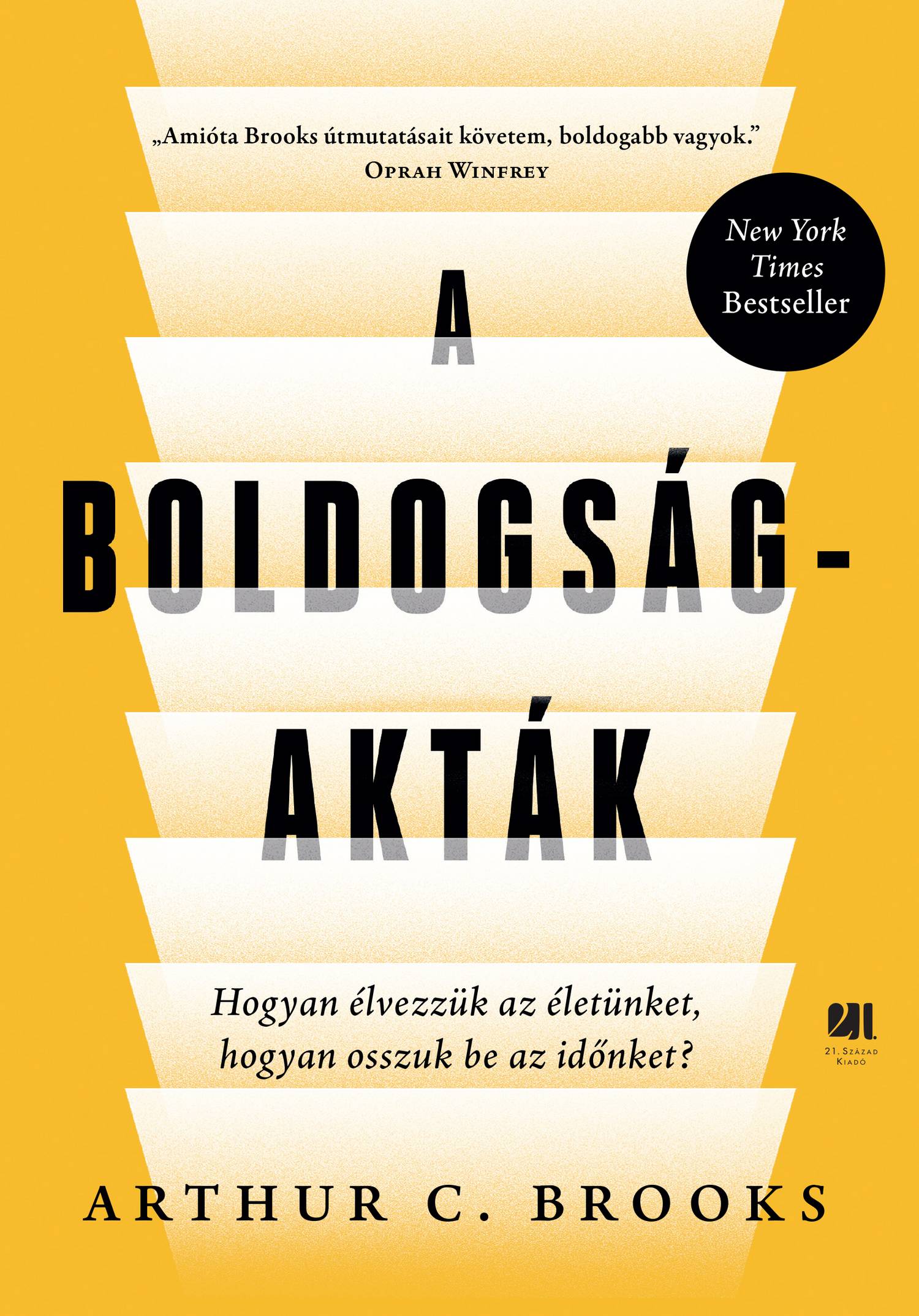Brooks A boldogsag aktak fedlap