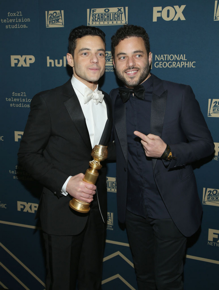 Rami és Sami MalekRengetegen csak akkor tudták meg, hogy Rami Maleknak van egy fiatalabb egypetéjű ikertestvére, amikor 2019-ben magával vitte őt a 2019-es Golden Globe vörös szőnyegére