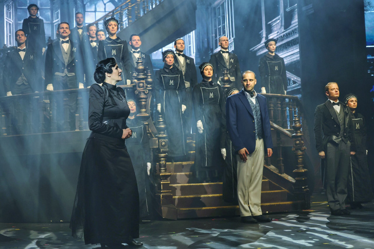 Malek Andrea és Brasch Bence a Rebecca című musicalben