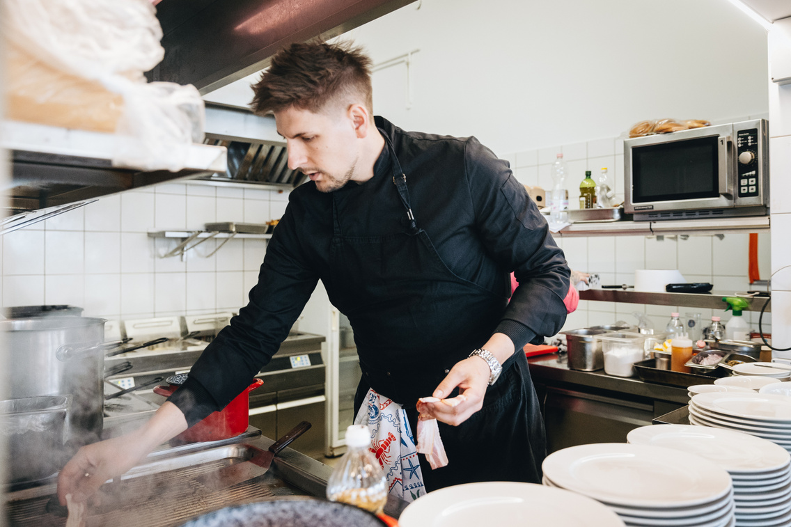 Juhász Dániel kreatív séf