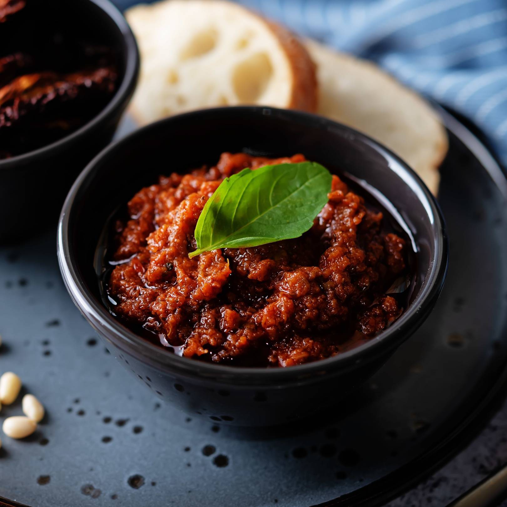 Aszalt paradicsomos pesztó.