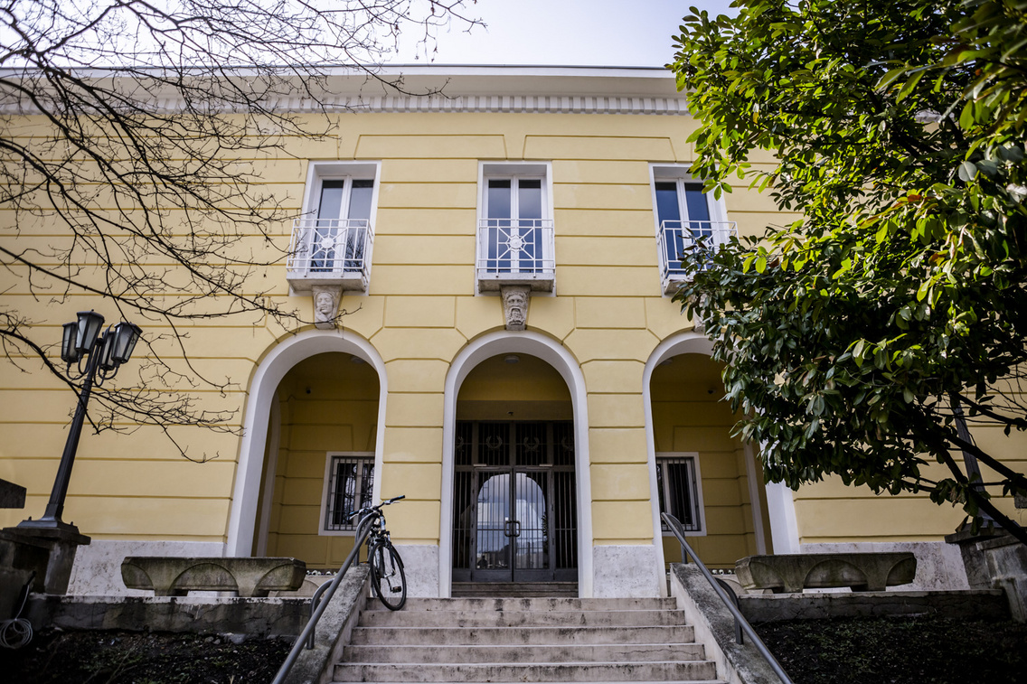 A Pannónia Stúdió bejárata