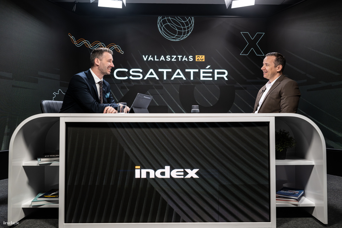 Gáll Csongor és Toroczkai László 2026. április 8-án