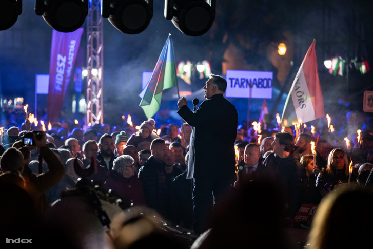 Orbán Viktor országjárása Egerben 2026. március 17-én