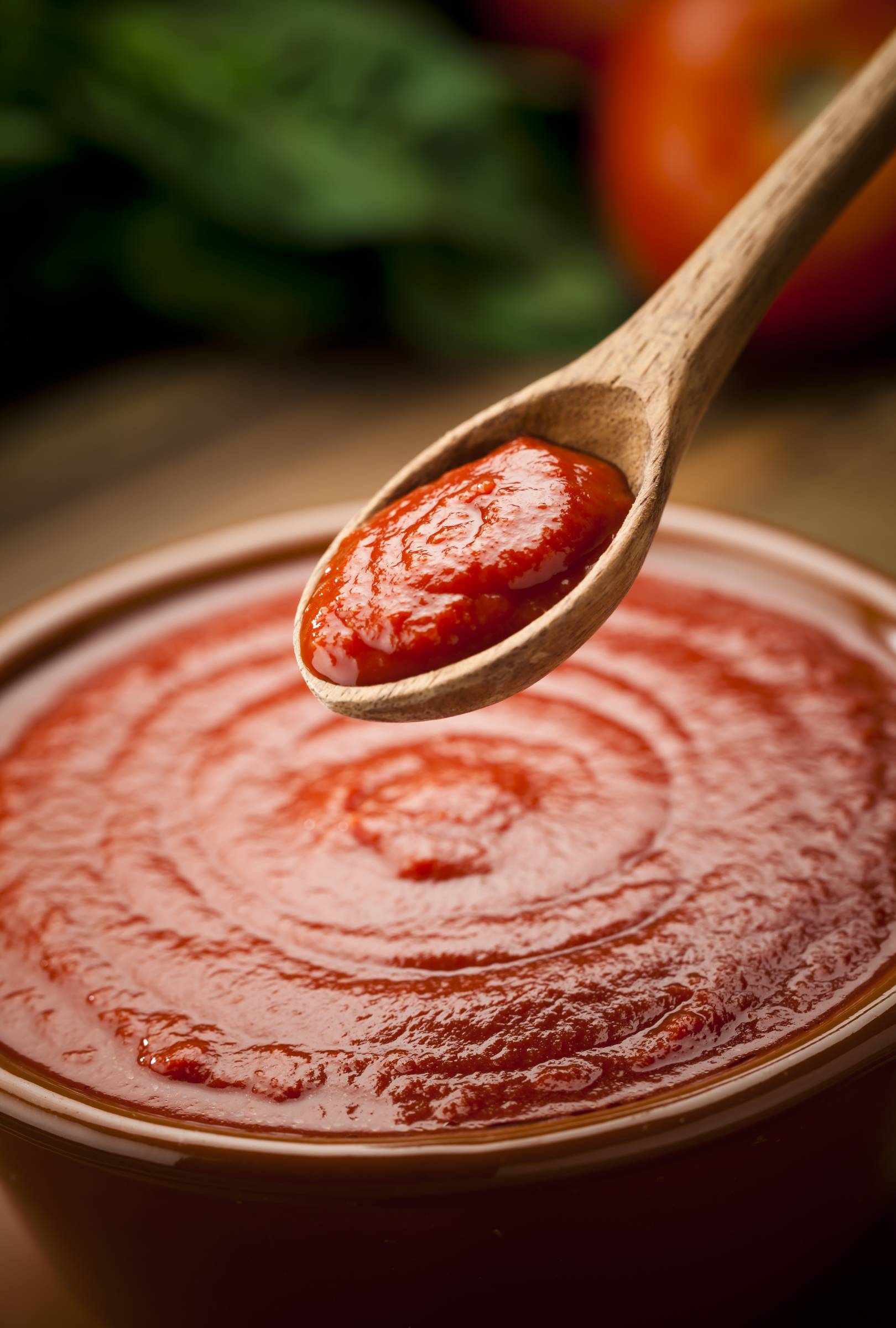 A paradicsomszósz friss paradicsomból, házilag készítve az igazi.