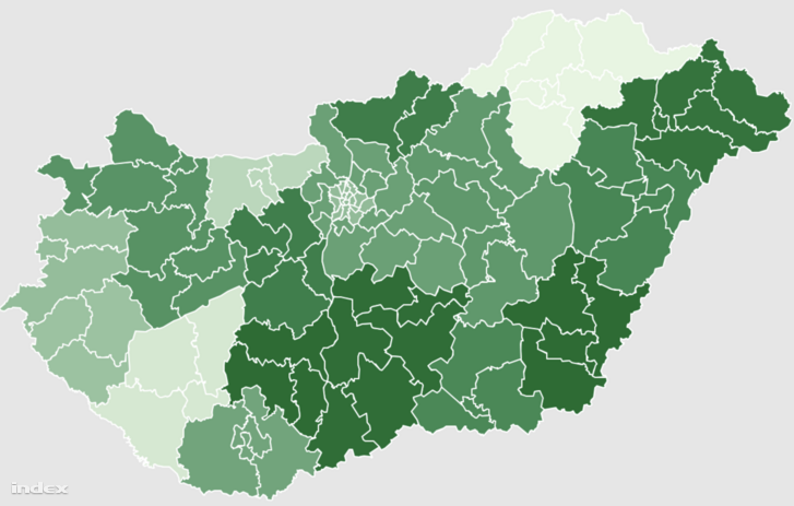 Részvételi adatok 9 órakor