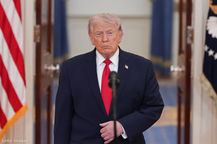 Donald Trump 2026. április 1-jén