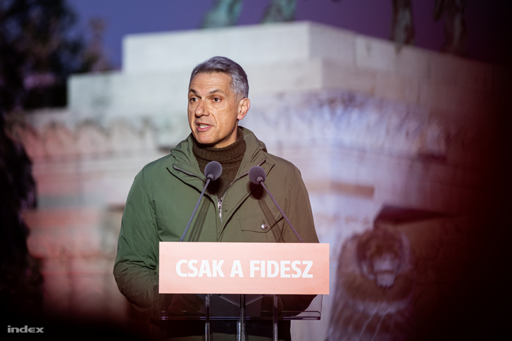 Lázár János 2026. április 11-én Budapesten