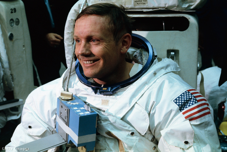 Neil Armstrong 1969. április 18-án.