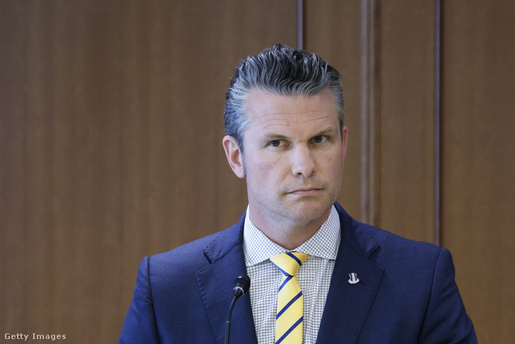 Pete Hegseth 2025. március 30-án