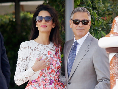 Itt van minden fontos részlet Clooney-ék esküvőjéről