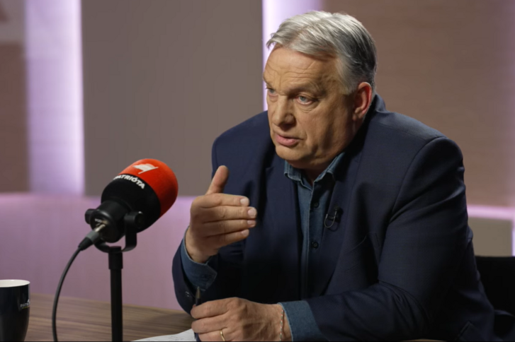 Orbán Viktor interjút ad