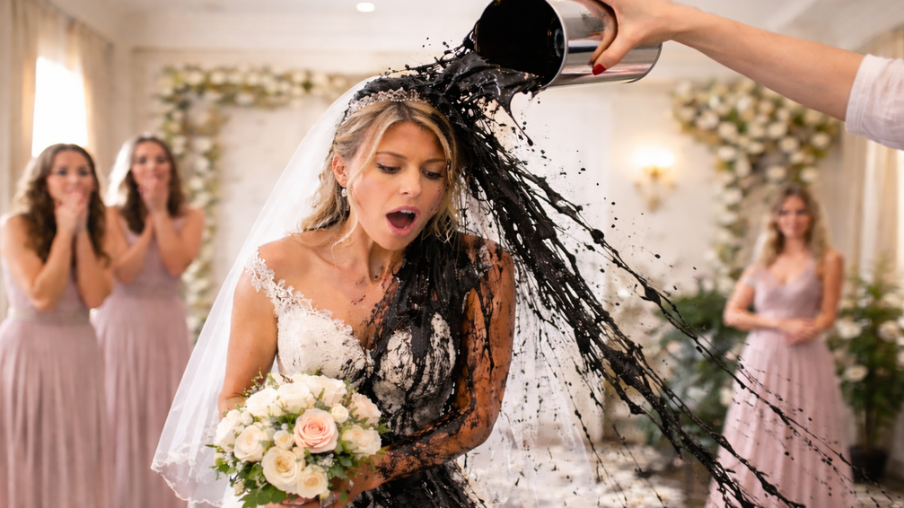 Brutális bosszú: fekete festékkel öntötte le a menyasszonyt a sógornője a szertartás előtt, ezért támadt rá