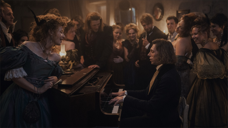 Jelenet a Chopin - Párzsi szonáta című filmből