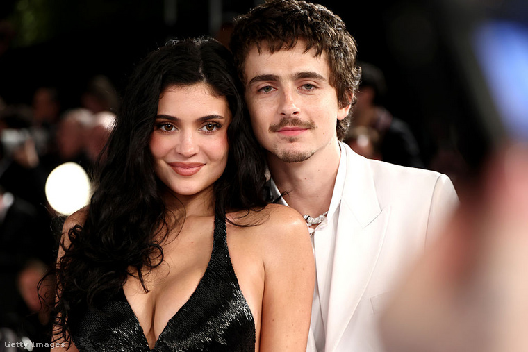 Kylie Jenner és Timothée Chalamet. (Fotó: Getty Images)