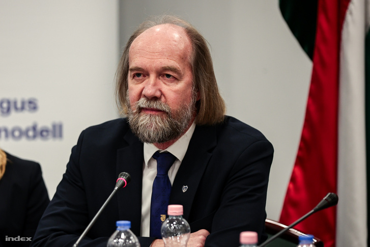 Horváth Péter, a Nemzeti Pedagógus Kar (NPK) elnöke 2025. január 16-án