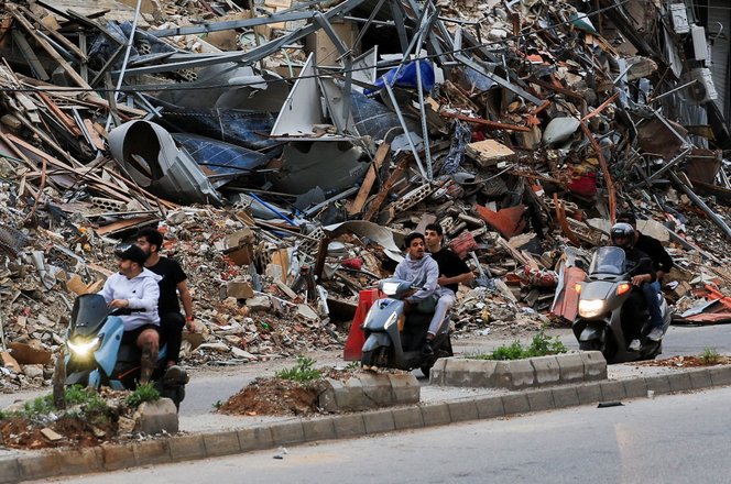 Teljes pusztulás fogadta az otthonaikba visszatérő libanoniakat