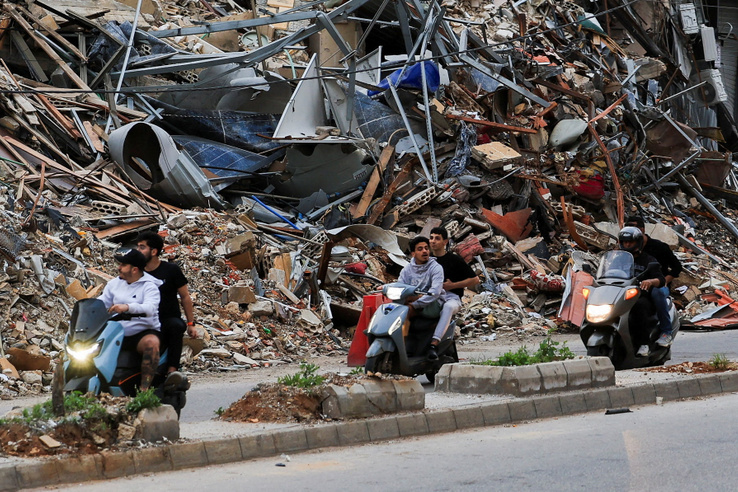 Teljes pusztulás fogadta az otthonaikba visszatérő libanoniakat