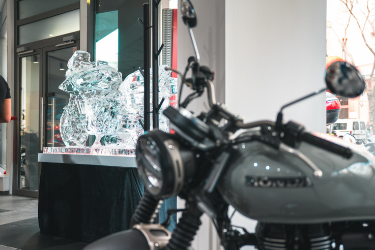 Szintet lépett a budai Honda Dream szalon