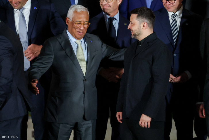 António Costa és Volodimir Zelenszkij 2026. április 23-án