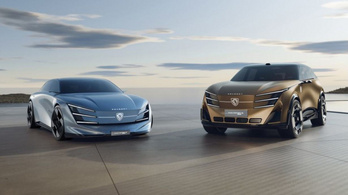 Hatalmas szedán és még nagyobb SUV vetíti előre a Peugeot jövőjét