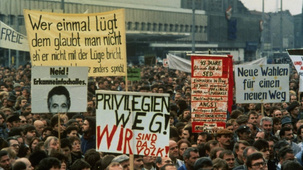 Hogyan tüntettek az NDK lakói a szabadságért 1989-ben?