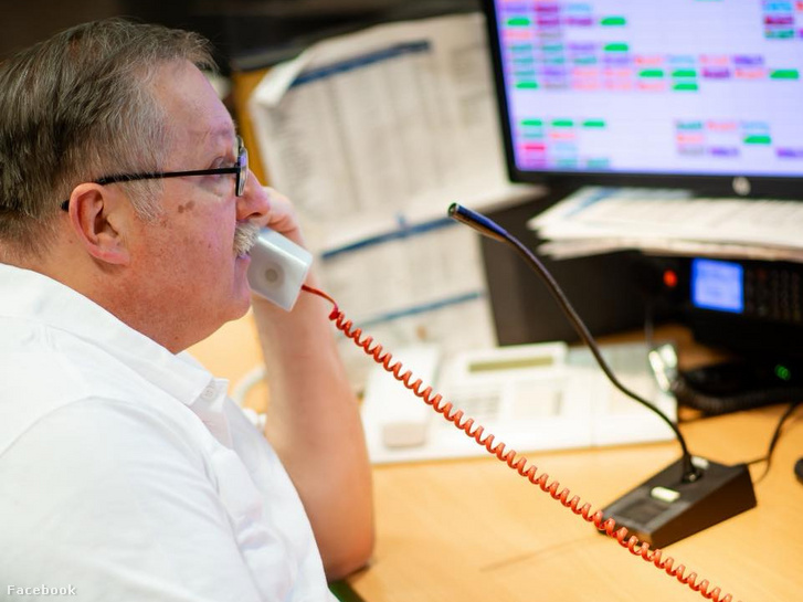 Az Országos Mentőszolgálat által illusztrált mentésirányító