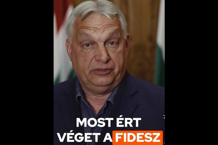 Vona Gábor megtrollkodta Orbán Viktor bejelentését, észrevett egy hibát a&nbsp;leköszönő kormányfő videójában