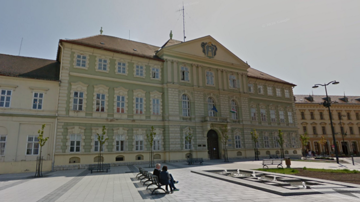 A Vas Vármegyei Kormányhivatal épülete Szombathelyen